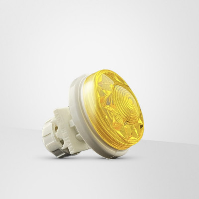 Cabochon LED E10 <strong>UFO PIATTO</strong> (12 COLORI) <strong>Completo di Portalampada e LED</strong> Cabochon LED E10 <strong>UFO PIATTO</strong> (12 COLORI) <strong>Completo di Portalampada e LED</strong>
