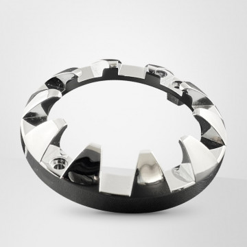 Ring for Recessed Cabochon Turbo S - Diamante - Astro -  CHROME